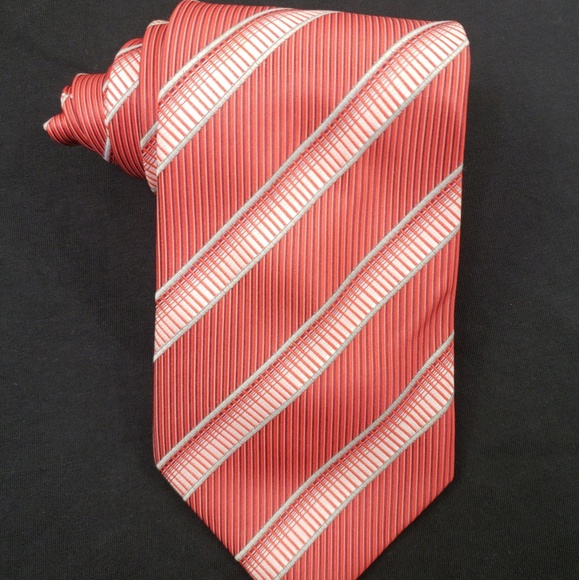Fariani Mens Tie Striped - Picture 2 of 8